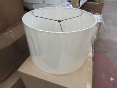 | 1X | WEST ELM INDUSTRIAL FLOOR LAMP SHADE APPROX 20" WIDE | NEW AND BOXED | RRP £49 |