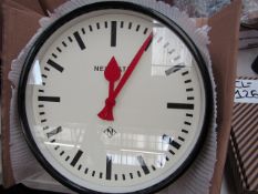 | 1X | NEWGATE LUGGAGE CLOCK | NEW AND BOXED | RRP £54 |