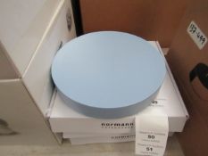 | 1X | NORMANN OF COPENHAGEN POWDER BLUE MOON TRAY | NEW AND BOXED | RRP £34.99 |