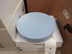 | 1X | NORMANN OF COPENHAGEN POWDER BLUE MOON TRAY | NEW AND BOXED | RRP £34.99 |