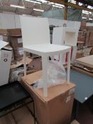 | 1X | HAY ELEMMENTAIRE CREAM WHITE CHAIR | boxed and looks unsed, suitable for both indoor and