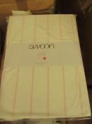 |1x SWOON NAPIER PINK KING SIZE DUVET SET THAT INCLUDE DUVET COVER AND 2 MATHCING PILLOW CASES | NEW