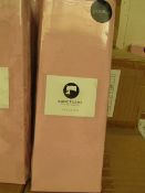 Sanctuary Fitted Sheet With Deep Box Double Blush 100 % Cotton New & Packaged