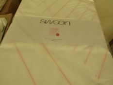 |8x SWOON BOOLE PINK KING SIZE DUVET SET THAT INCLUDE DUVET COVER AND 2 MATCHING PILLOW CASES |