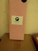 Sanctuary Fitted Sheet With Deep Box Kingsize Blush 100 % Cotton New & Packaged