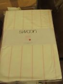 |1x SWOON NAPIER PINK KING SIZE DUVET SET THAT INCLUDE DUVET COVER AND 2 MATHCING PILLOW CASES | NEW