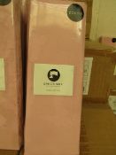 Sanctuary Fitted Sheet With Deep Box Double Blush 100 % Cotton New & Packaged