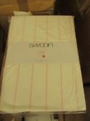 |1x SWOON NAPIER PINK KING SIZE DUVET SET THAT INCLUDE DUVET COVER AND 2 MATHCING PILLOW CASES | NEW