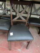 2x Bayside Dinign chairs, a few little marks that could be touched up, but overall good condition