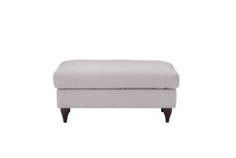 Sofa Club Soho Florane pebble coloured foot stool, looks unused and still boxed, Please note the