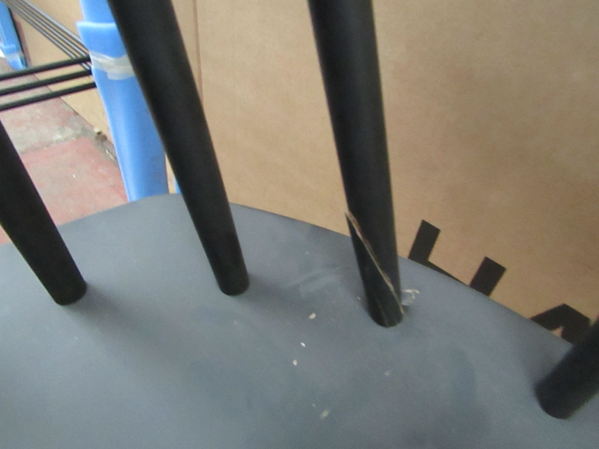 | 1X | HAY J110 HIGH BACK CHAIR IN BLACK | one of the back spindles requires a repair and there - Image 2 of 2
