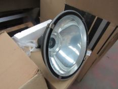 | 1X | NORR11 TG165 SAND BLACK INDUSTRIAL CELING LAMP 400W | LOOKS UNUSED WITH ORIGINAL BOX | RRP £