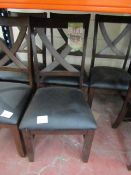 2x Bayside Dinign chairs, a few little marks that could be touched up, but overall good condition