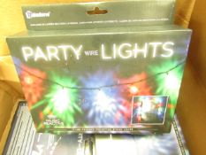 2 Sets of Music Reactive Party Wire Lights. USB Powered. New & Boxed