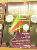 | 1X | STARTASTIC ACTION LASER PROJECTOR WITH 6 LASER MODES | NEW AND BOXED | SKU C5060191465304 |