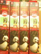 Walltastic Kung Fu Panda Wall Mural. Easy To Put up in 6 Panels. Overall Size 8ft x 5ft. Easily Make