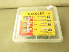 Box of 58 Stanley Plasterboard Kit. New & Boxed