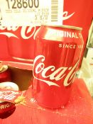 Box of 30 x 330ml Coca Cola Zero Cans. BB 30/4/21