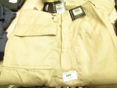 Eros Size 38 Cargo Shorts/ New with tags