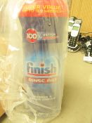 2 x Finish Rince Aid 800ml each. Unused