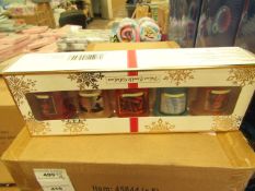 5 Packs of 5 Festive Candles. New & Packaged