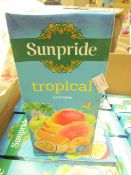 8 x Sunpride Tropical Juice Drinks. 1L Each. BB Jan 2021