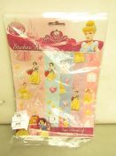 12 x Disney Princess Sticker Fun Books each with 5 Sheets of Reusable Stickers. New & packaged