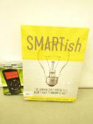 2 items Being a Smatish Trivia Game & a Challenge Game. Both Look unused
