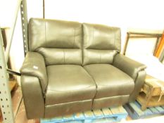 Polaski 2 seater manual reclining sofa, in excellent condition and was still boxed when it