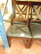 2x Bayside Dining chairs, a few little marks that could be touched up, but overall good condition