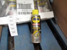 6 x 200ml WD-40 Specialist Motorbike Chain Wax. New