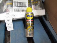 6 x 200ml WD-40 Specialist Motorbike Chain Wax. New