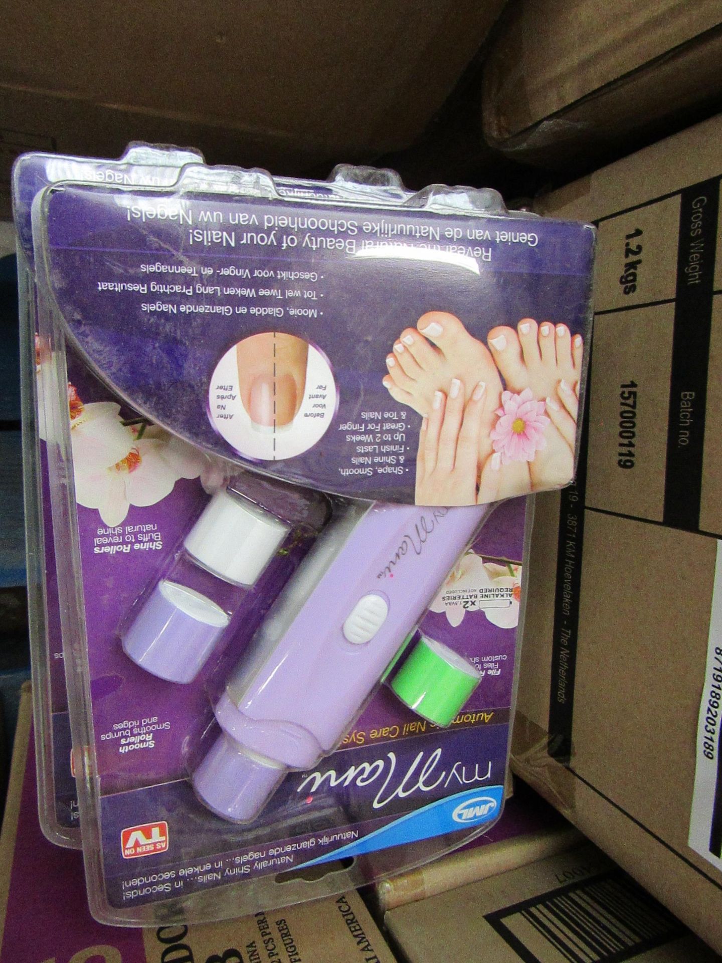 6x My Mani automatic nail polisher, new and boxed.