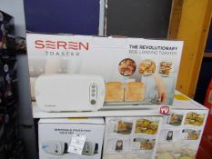 | 9X | SEREN TOASTERS | UNCHECKED AND BOXED | NO ONLINE RESALE | SKU C5060541513075 | RRP £59.99 |