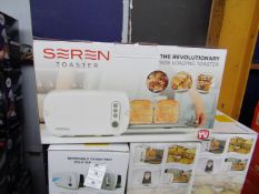 | 8X | SEREN TOASTERS | UNCHECKED AND BOXED | NO ONLINE RESALE | SKU C5060541513075 | RRP £59.99 |