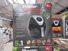 | 5X | POWER AIR FRYER 3.2L | UNCHECKED AND BOXED | NO ONLINE RE-SALE | SKU 5060191468053| RRP £79.