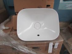 Althea Cermica 45cm built in basin, new and boxed