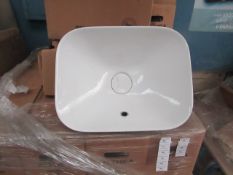 Althea Cermica 45cm built in basin, new and boxed