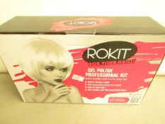 Rokit Gel polish Professional Kit. New & Boxed
