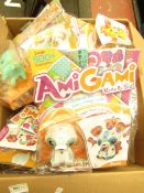 5 x AmiGami Figures. New & packaged