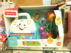 Fisher Price Laugh & learn Sing a Song Med Kit. Packaging is damaged but items look fine