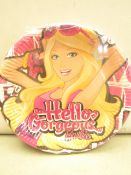 2 Boxes of 24 (48 in total) Barbie paper Plates. New & Boxed