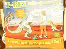 T-Rex Build Colour Play. Over 1 mtr tall. Boxed