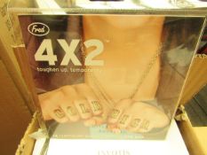 5 Boxes of 14 Temporary knuckle tatoos for Her. New & Boxed