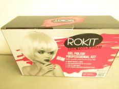 Rokit Gel polish Professional Kit. New & Boxed