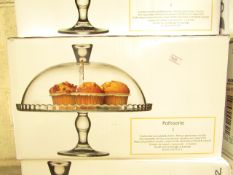 Glass cake Dome. Not the Stand Just the Lid. New & Boxed