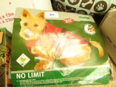 Karlie No Limit reflective Dog Coat. Looks unused & packaged