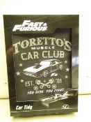 5 x Fast & Furious Car Tidys. New & packaged