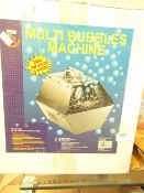 Multi Bubbles Machine. Boxed but untested