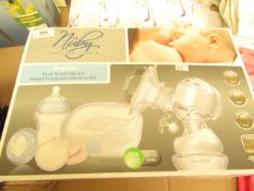 Rhythem Dual Action Electric Breast Pump & Sterilizer Kit. Boxed but unchecked